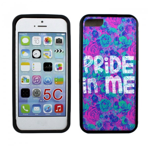 Wholesale iPhone 5C Gummy Design Case (Pride In Me)